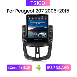 Mekede Android Car Radio Screen Car DVD Player Dashboard Mounted Car Stereo MP3/MP4 Compatible para <span class=keywords><strong>Peugeot</strong></span> <span class=keywords><strong>207</strong></span> 2006-2015 - Product Image 6