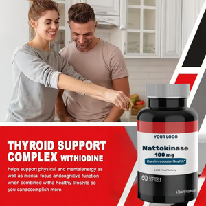 Chất Lượng Cao <span class=keywords><strong>Selenium</strong></span> Bổ Sung Tự Nhiên Natto Chiết Xuất Bromelain Và Curcumin 2000FU Nattokinase Softgel Viên Nang Cho Sức Khỏe - Product Image 2