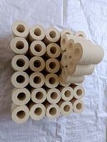 Rouleaux en feutre absorbant l'huile pour l'isolation thermique industrielle, tubes en feutre de laine et rouleaux d'encre pour machines d'impression haute vitesse