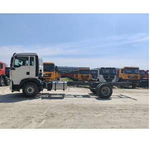 Sinotruk Howo TX 220 HP 4*2 châssis de semi-<span class=keywords><strong>remorque</strong></span> remorques de camion en fer Durable - Product Image 5
