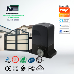 NB MOTOR 433Mhz 4 Boutons Silicone Clavier Abs Matériau Télécommande Piles <span class=keywords><strong>Alimentation</strong></span> pour Porte de Garage - Product Image 4