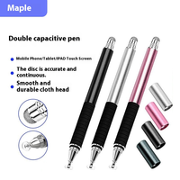 Stylet tactile intelligent en gros, abordable, avec pointe métallique remplaçable, capacitif passif, logo personnalisé pour iPhone