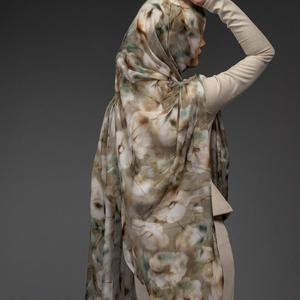 Modest Muslim Print Modal <b>Scarf</b> Custom Logo 4-Season Hijab Customizable Breathable Lightweight Durable Soft Fashion - Product Image 2