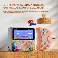 Console de jeu portable pas chère pour garçon, mini console classique 500 en 1, console de jeu rétro portable, lecteur de jeux vidéo, consoles G5