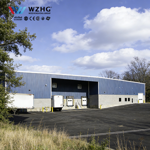 Nave Industrial de Acero Impermeable para Almacenamiento de Productos Químicos con Entrega Rápida - Product Image 1