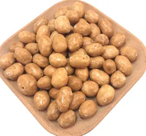 BRC Certified Soy Sauce sabor Sesame Coated Peanuts