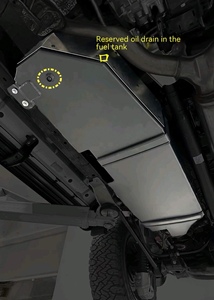 Nouvelle réservoir de carburant de secours en alliage Al-Mg résistant à la corrosion, 110L principal et 54L secondaire, pour <span class=keywords><strong>Land</strong></span> <span class=keywords><strong>Cruiser</strong></span> 300 SUV 4x4 - Product Image 4