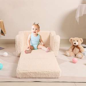 Divano Gioco per Bambini Inodore con Design Pieghevole, Seduta Morbida per Lettura, Piccolo Divano Pieghevole per Uso Quotidiano di Neonati e Bambini - Product Image 2