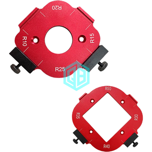 Outil de positionnement d'arc de rayon pour panneaux en bois, gabarit d'angle en alliage d'aluminium, personnalisable, pour machines-outils industrielles de travail du bois, OEM - Product Image 5