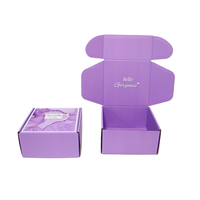 Custom Paper Packaging Box with High Quality Corrugated Cardboard and Luxury Design for Clothes Cosmetics Skincare Shipping