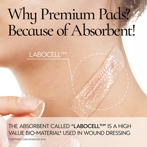 Almohadillas de inercia verdaderamente orgánicas-El prisma con alas para mujeres Absorbencia regular (10 unidades) -(Paquete de 1) Almohadilla de período ecológica - Product Image 4