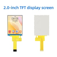 Modul LCD TFT Kecepatan Tinggi 2 Inci (ST7789P3) Antarmuka SPI 4W Resolusi 320x240 untuk ESP32 & Perangkat yang Dapat Dipakai