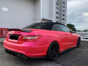 W207 sợi carbon phía sau Bumper môi cho Mercedes Benz <span class=keywords><strong>E</strong></span> <span class=keywords><strong>Class</strong></span> w207 AMG phía sau khuếch tán 2011-2013 - Product Image 5