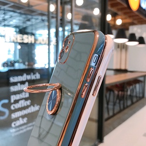 Per il <span class=keywords><strong>iPhone</strong></span> <span class=keywords><strong>5</strong></span> 6 7 8 X Molle di Cassa Del Telefono, galvanotecnica Copertura Posteriore per di Mobile Shell per il <span class=keywords><strong>iPhone</strong></span> 11 12 - Product Image 6