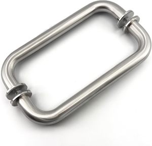 Oferta Especial: Tirador <span class=keywords><strong>de</strong></span> Puerta <span class=keywords><strong>de</strong></span> Ducha <span class=keywords><strong>de</strong></span> Acero Inoxidable Cromado Pulido, Tirador <span class=keywords><strong>de</strong></span> Doble Cara <span class=keywords><strong>para</strong></span> Mampara <span class=keywords><strong>de</strong></span> Ducha, Tamaño Personalizado - Product Image 1