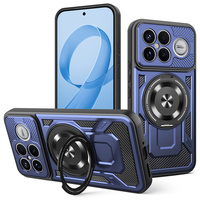 Coque de téléphone Lichicase pour Xiaomi Poco F8 Pro F8 Ultra, découpe précise, rigide et souple, 2 en 1, avec support rotatif de décompression