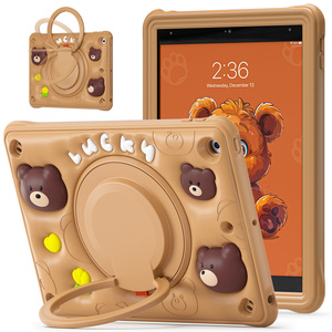 Mềm Rugged Heavy Duty chống sốc cầu vồng trẻ em PC <span class=keywords><strong>Silicone</strong></span> trường hợp máy tính bảng cho <span class=keywords><strong>ipad</strong></span> cho <span class=keywords><strong>Ipad</strong></span> 10.<span class=keywords><strong>2</strong></span> 2018 2021 2022 trường hợp - Product Image 6