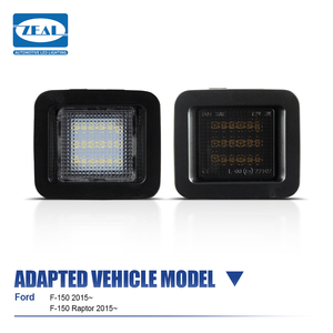 Lampe de plaque d'immatriculation de voiture LED blanche spécifique au modèle américain pour <span class=keywords><strong>Ford</strong></span> F-150 2015 ~ F-150 Raptor 2015 ~ - Product Image 4