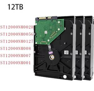 ฮาร์ดดิสก์ไดรฟ์ภายในขนาด 12TB รุ่น ST12000NM002H ST12000NM005G ST12000NM0127 ST12000NM008 ST12000NM007 ST12000NM001 - Product Image 1