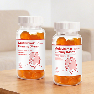 Gomas Multivitamínicas 3D Bear Fruit com Minerais, Suporte Imunológico e Energético, Suplemento Herbal, Gomas Multivitamínicas para Homens - Product Image 1
