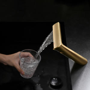 Grifo de lavabo blanco de alta gama con <span class=keywords><strong>cascada</strong></span>, mezclador de un solo orificio y un solo manillar, acabado blanco - Product Image 4