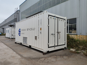 8ft 10ft 20ft workspace container Kệ vận chuyển hội thảo lưu trữ container nhà với ánh sáng và kệ - Product Image 3