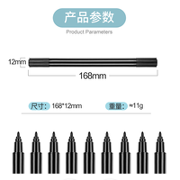 Stylos à peinture permanents, marqueurs à peinture qui ne s'estompent jamais, séchage rapide, à base d'huile, imperméables, ensemble de stylos marqueurs à peinture