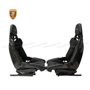 Universele lichtgewicht carbon fiber autostoelen voor Porsche serie 911 718 Boxster Cayman GT3 RS carbon bucket racing stoel - Product Image 5