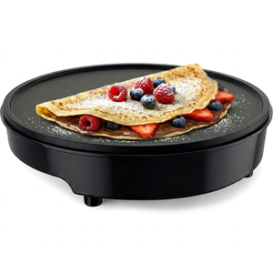 Electric Temperature Control Multifunctional Crepe <b>Maker</b> Pizza Machine Pancake Machine Cake Machine Baking Pan Household - Product Image 1