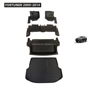 พรมปูพื้นรถยนต์ 5D TPE กันน้ำ ไร้กลิ่น คุณภาพดี <span class=keywords><strong>ราคา</strong></span>สุดคุ้ม หลายขนาด ผลิตภัณฑ์ใหม่ สำหรับรถยนต์ <span class=keywords><strong>FORTUNER</strong></span> <span class=keywords><strong>ปี</strong></span> 2009-2014 - Product Image 1