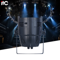 Projecteur LED RGB à mélange de couleurs, contrôle DMX512, programmes automatiques, 4/8 canaux, protection IP20, aluminium moulé sous pression, couleur 3200K-7200K