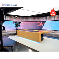 Canbest RX P2.9 P3.9 4K Alquiler de interiores Pantalla LED Cabina de DJ Servicio frontal Pared de video LED Gran sala de exposición Pantalla LED para conciertos