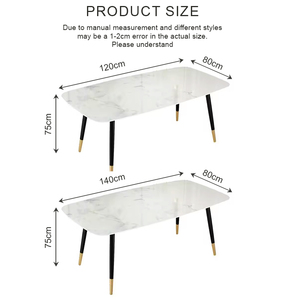 Mesas de Comedor Más Vendidas en 2026, Elegancia Atemporal, Juego de <span class=keywords><strong>Mesa</strong></span> de Comedor de Estilo Contemporáneo para Espacios Interiores, Hogar y Restaurante - Product Image 6