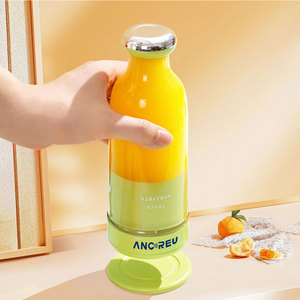 Electric Juicer Bottle 300ML Fresh Fruit Juice Mixer Portable Milkshake Cup <b>Magnetic</b> Charging Juicer Blender With Six Blades - Product Image 3