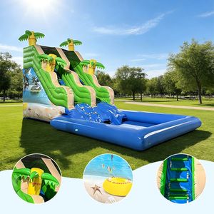 Tobogán Acuático Inflable, <span class=keywords><strong>Casa</strong></span> de Brinco, Tobogán Infantil para Exteriores, Tobogán Acuático de Gran Venta para <span class=keywords><strong>Piscina</strong></span> en <span class=keywords><strong>Alquiler</strong></span> - Product Image 3