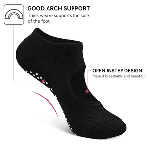 Calcetines Zonekki para Yoga, Antideslizantes, para Mujer, Ideales para Yoga, Pilates, Barre, <span class=keywords><strong>Ballet</strong></span> y Danza, <span class=keywords><strong>de</strong></span> China - Product Image 2