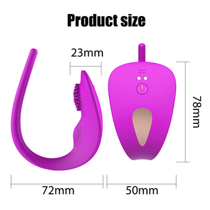 Hgod Control remoto usable femenino portátil juguetes sexuales para mujeres Vibradores para mujeres juguete sexual punto G y vibradores de clítoris - Product Image 6