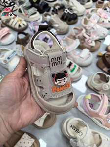 New Stock Girl Baby Princess Sandals <b>Soft</b> Sole Cotton Butterfly Fashion Children's <b>Shoes</b> Sandalia Cheap Mixed Design Wholesale - Product Image 3