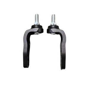 Accesorios para sillas de ruedas fábrica 4/5/6 pulgadas aleación de aluminio silla de ruedas deportiva brazo de rueda delantera Horquilla de rueda delantera opción multicolor - Product Image 1