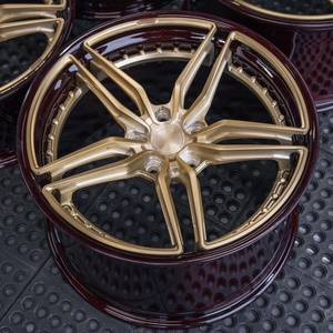 Rueda de Fibra de Carbono Forjada de Dos Piezas DJJ de 20, 21, 22 y 23 Pulgadas, Apta para Aston, Mercedes Benz - Product Image 1