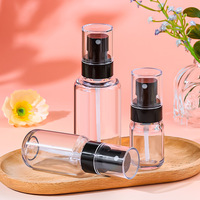 Flacon distributeur de lotion cosmétique et d'huile essentielle personnalisable en gros, 20/50/110/150 ml, en PETG, à pression, sérigraphié