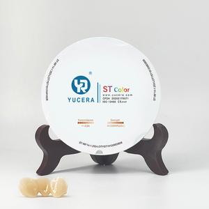 Disques <span class=keywords><strong>en</strong></span> zircone multicouches Yucera au meilleur <span class=keywords><strong>prix</strong></span> pour la conception de sourires et les couronnes à contour complet, lingots pressés, céramique vitrée - Product Image 5