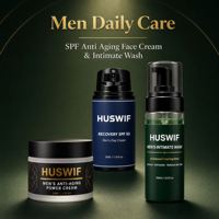 Kit de Soins Quotidiens Anti-Âge et Hydratant pour Hommes, Contrôle du Sébum, Marque Privée, Meilleures Ventes
