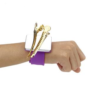 Logo personnalisé pour la couture de pinces à cheveux pince à cheveux bracelet magnétique bracelet de poignet bracelet en silicone pour la <span class=keywords><strong>coiffure</strong></span> - Product Image 6