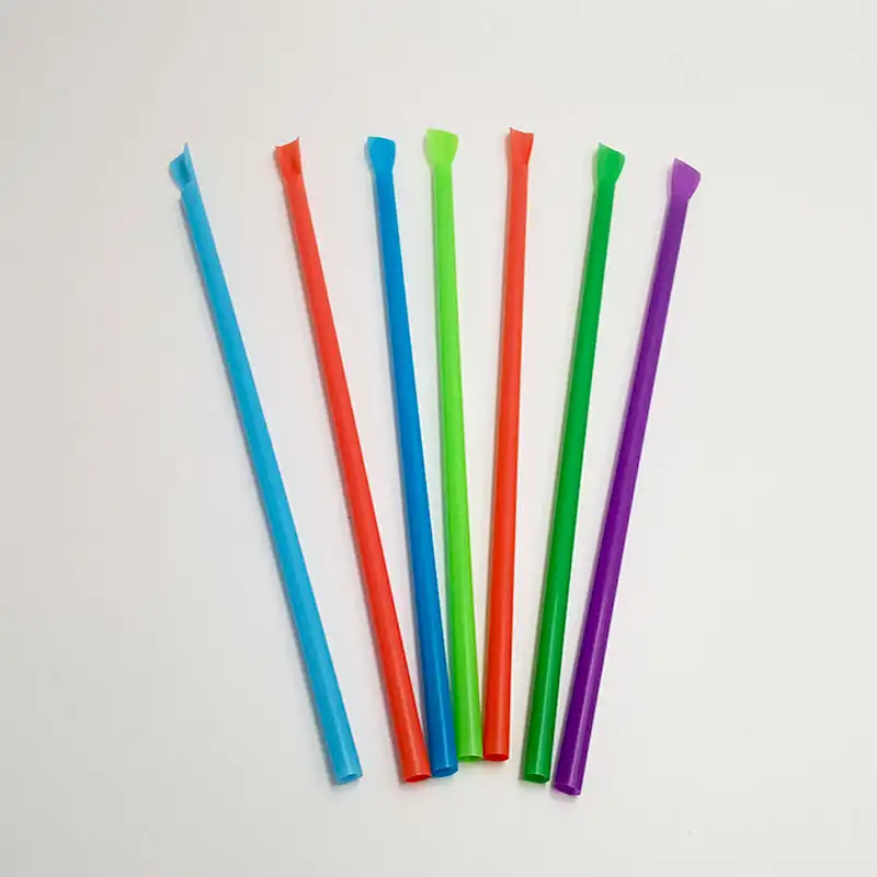 핫 세일 다채로운 PLA 생물 분해성 마시는 플라스틱 밀짚