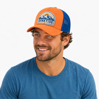 Casquette Trucker en Suédine avec Dos en Maille et Broderie Personnalisée pour Aventure en Plein Air