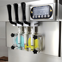 Machine à crème glacée commerciale Kolice ICM-335, fabricant de crème glacée, machine à crème glacée molle, acier inoxydable, 1800W, CE ETL