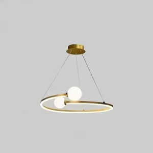 Nordic Luxury Decorative Chandelier Dining Room Living Room <strong>Bedroom</strong> Home <strong>Lighting</strong> Glass <strong>Shade</strong> Hanging Lamps - Product Image 5