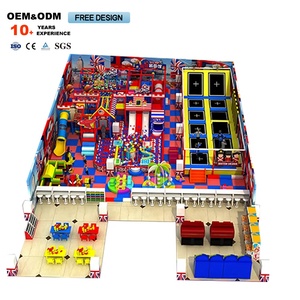 Cover Themed Parks With Cool Slides and <b>Trampoline</b> Commercial Indoor <b>Trampoline</b> Park for Kids - Product Image 4
