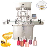 Machine de Remplissage de Liquides et Bouteilles à 2/4/6/8/10 Têtes